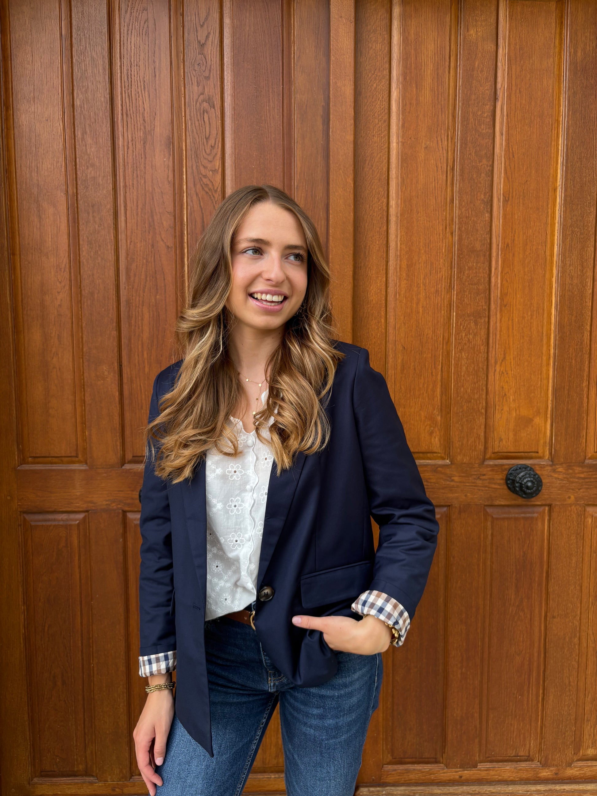 Blazer bleu marine