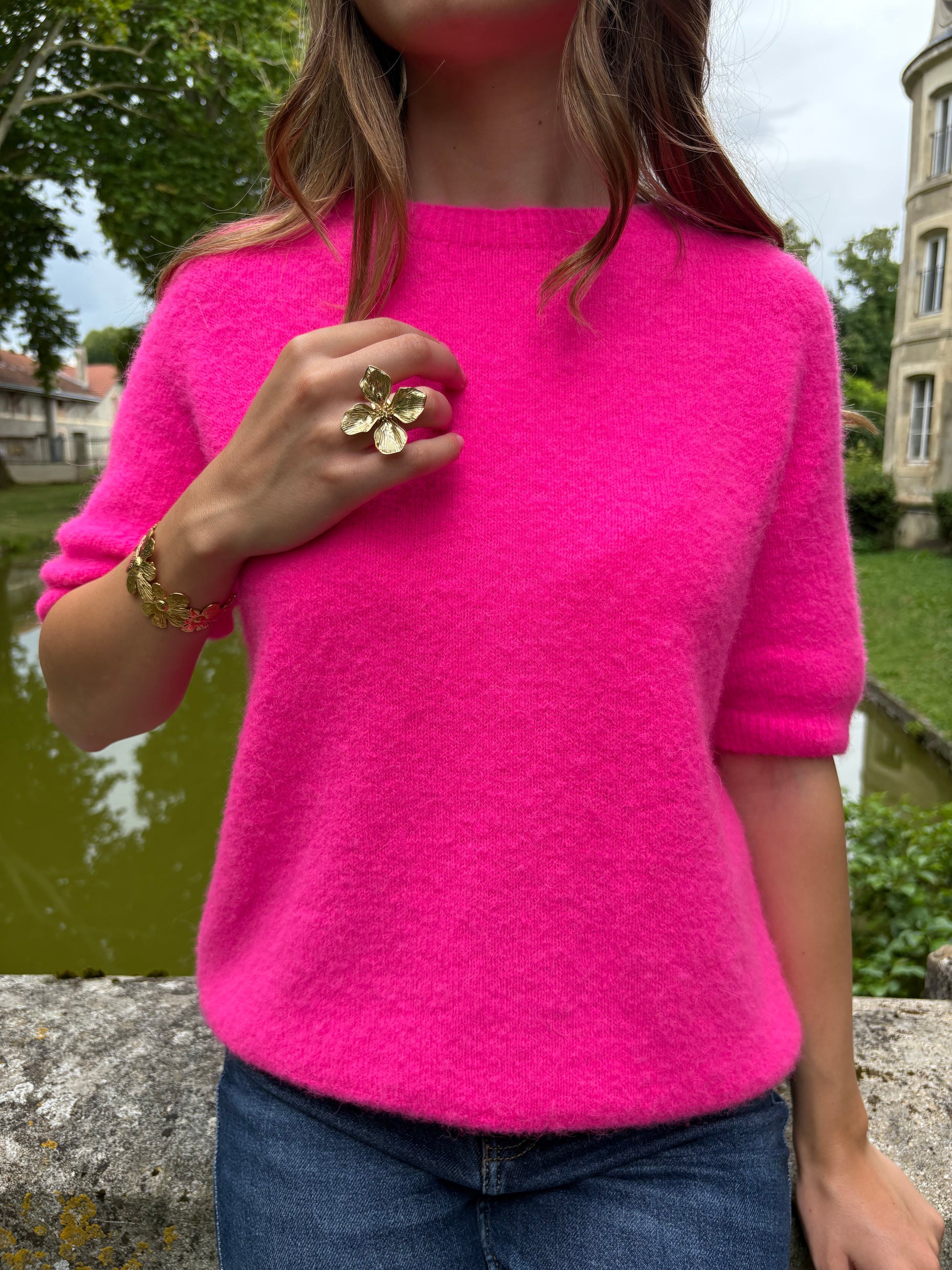 Bague fleur