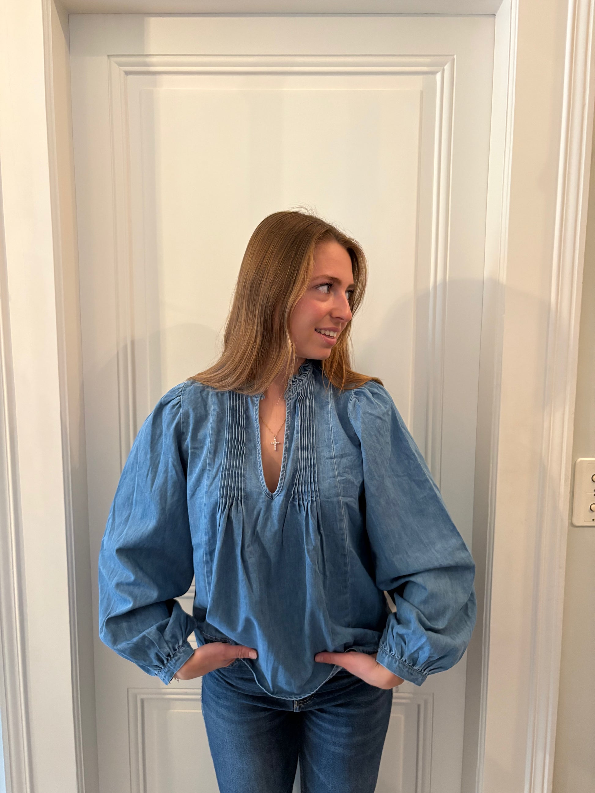 Blouse en jean