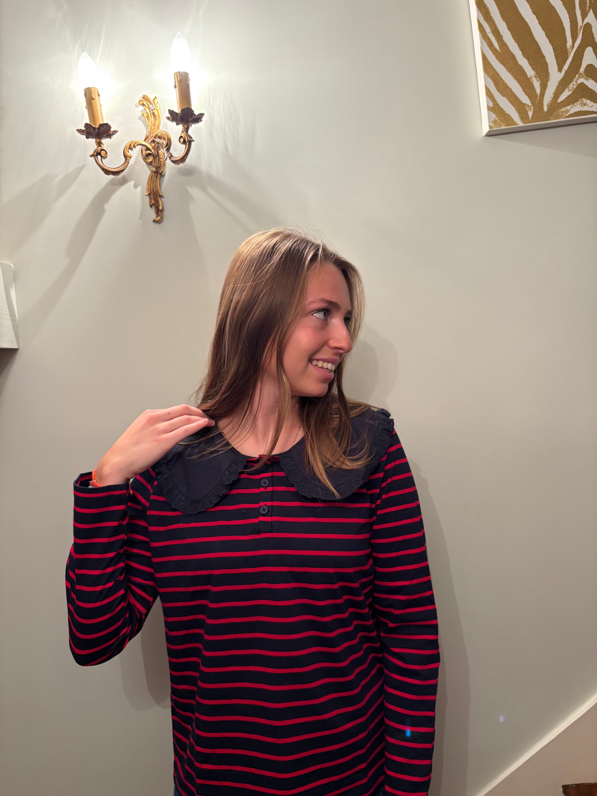 Marinière avec col Claudine