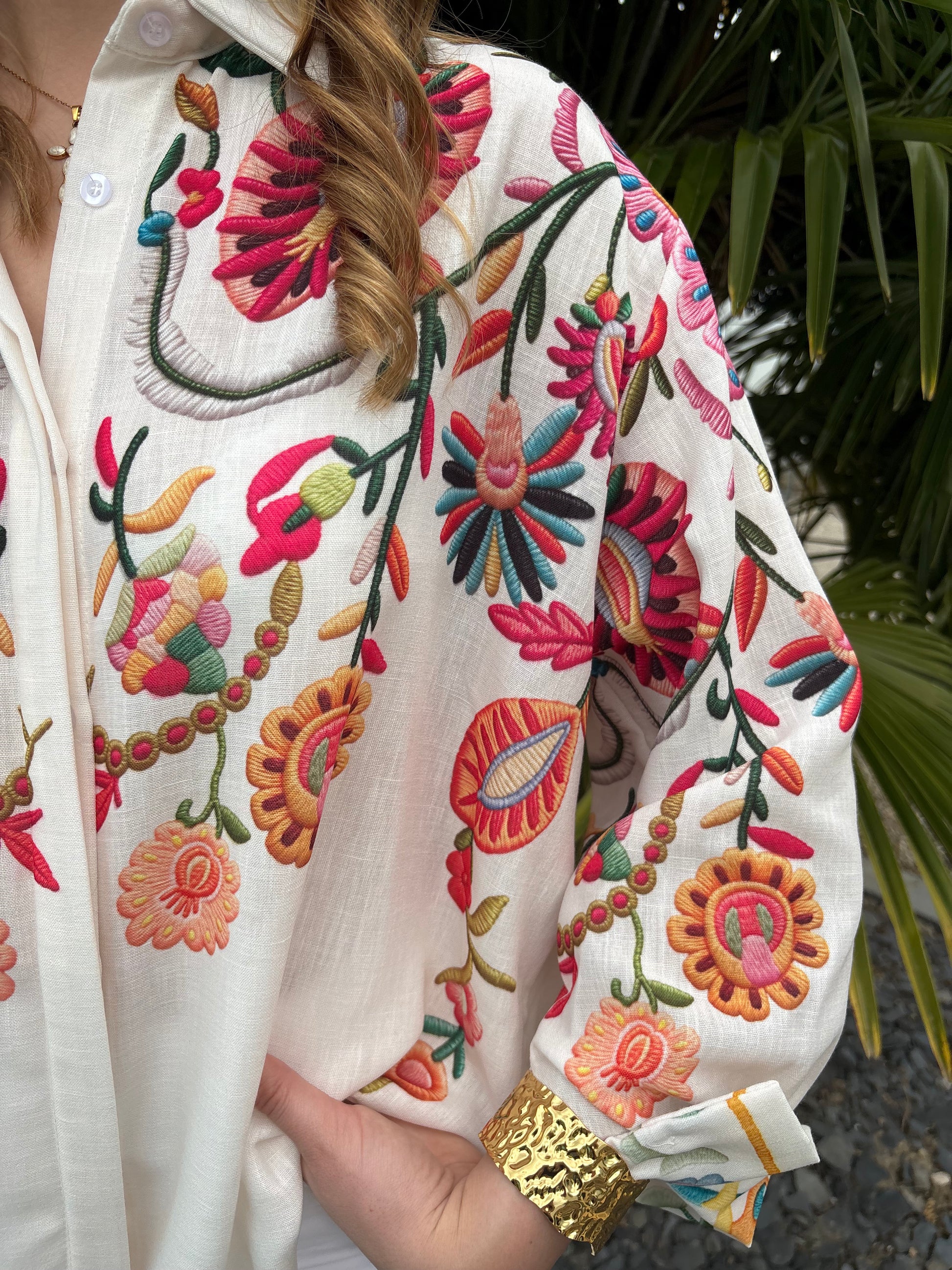 Chemise colorée Paloma