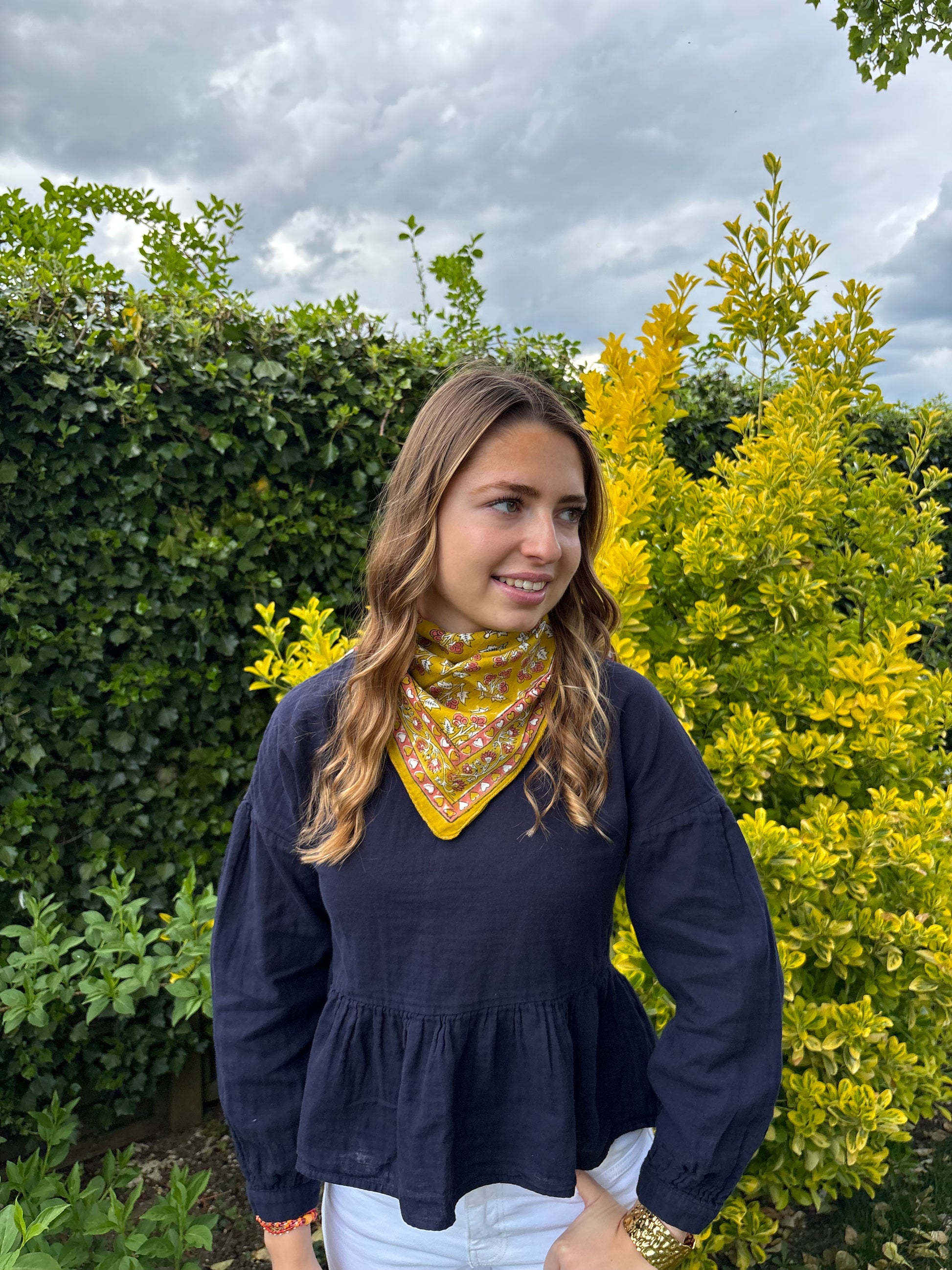 Petit Foulard Mimosa