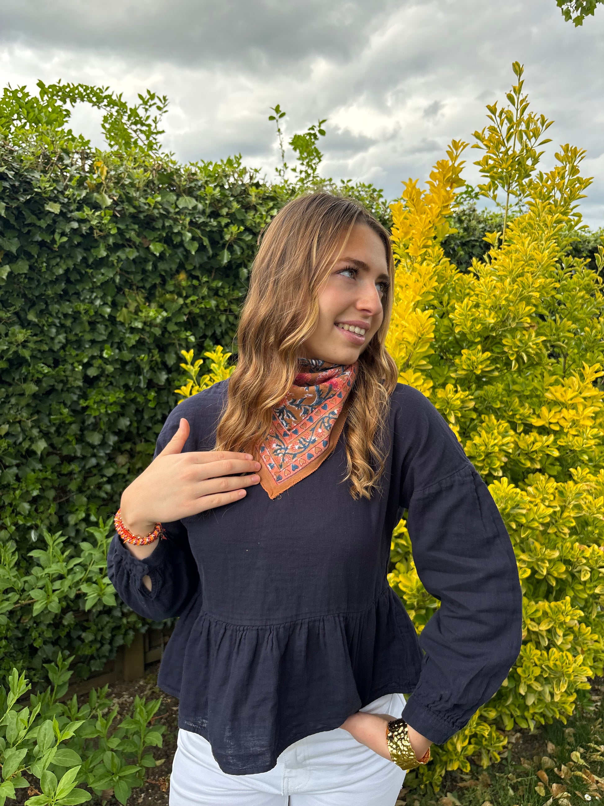 Petit Foulard Cosmos